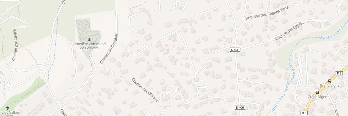 Plan du 27 Che des Gabrielles à Ceyreste