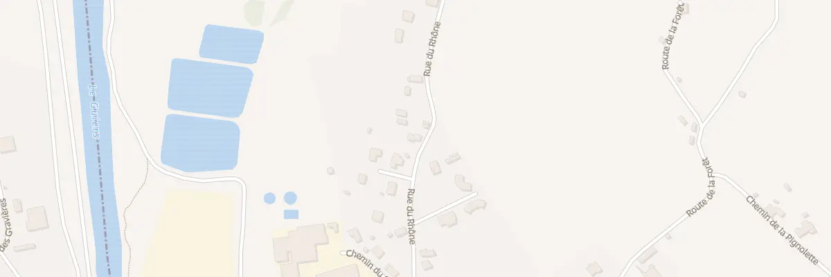 Plan du 735 Rue du Rhône à Saint-Genix-les-Villages