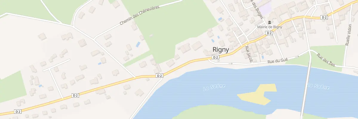 Plan du 33 Rue des Epoux Blanchot à Rigny