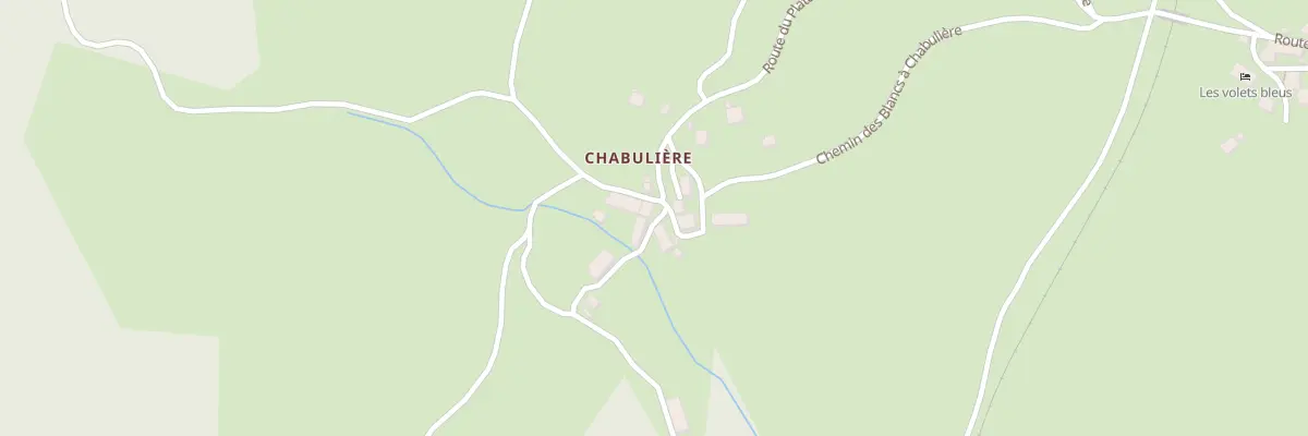 Plan du 5050 Chabuliere au Percy