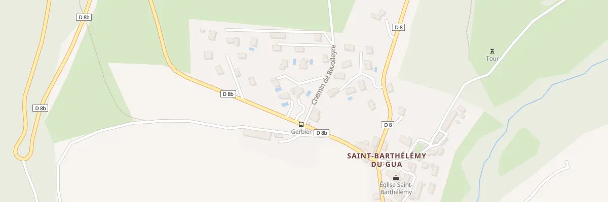 Plan du 146 Rte du Gerbier au Gua