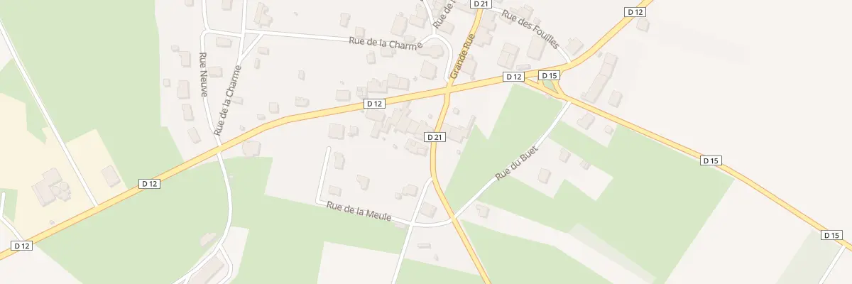 Plan du 32 Grande Rue à Chaumercenne