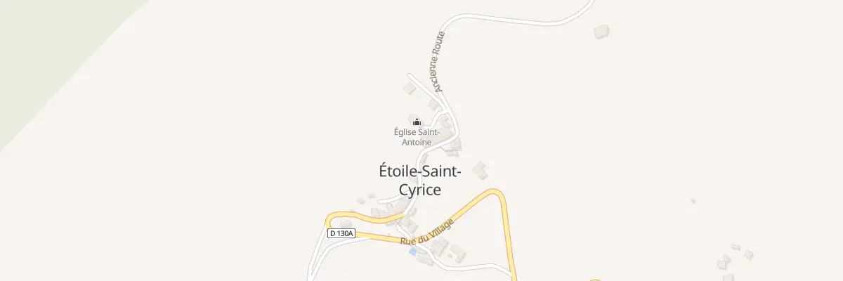 Plan du 5011 Le Village à Étoile-Saint-Cyrice