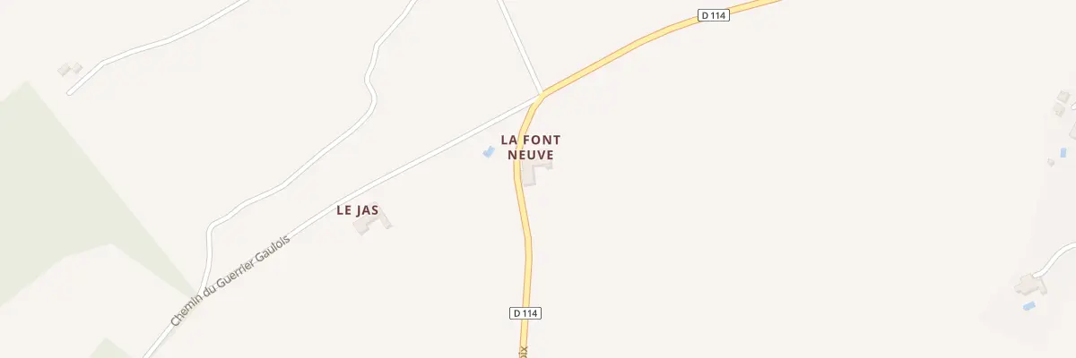Plan du 845 Rte de Sainte Croix A Lauze à Vachères