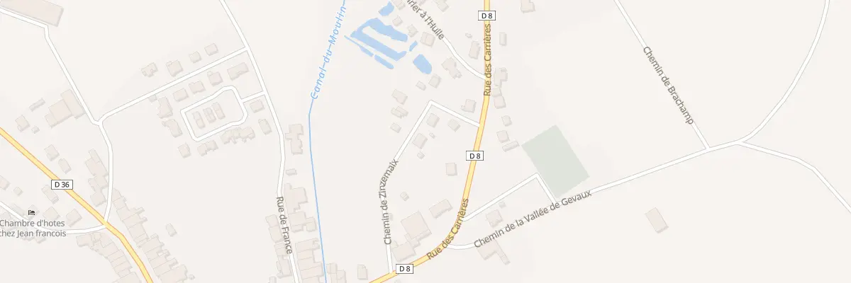 Plan du 5 Che de Zinzemaix à Euville