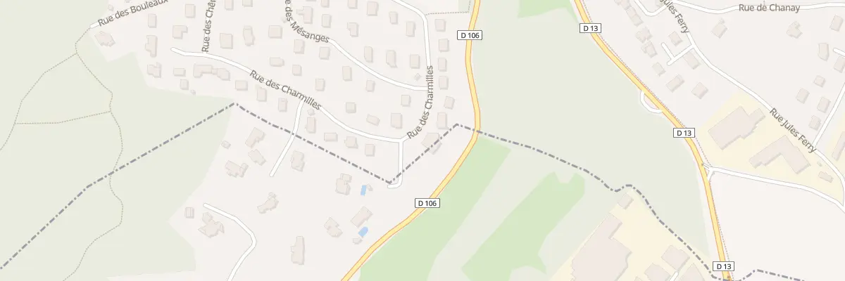 Plan du 519 Rue des Charmilles à Oyonnax