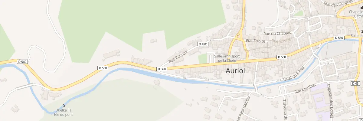 Plan du 9232 Rue Ravel Timothee à Auriol