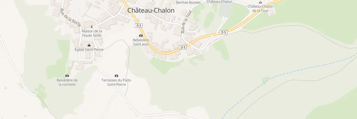 Plan du 34 Rue Saint-Jean à Château-Chalon