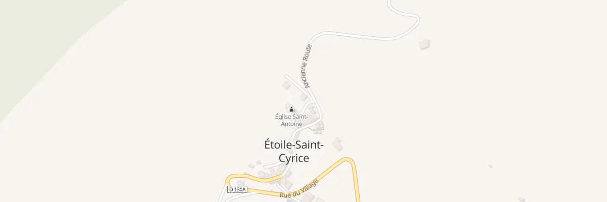 Plan du 5032 Le Village à Étoile-Saint-Cyrice