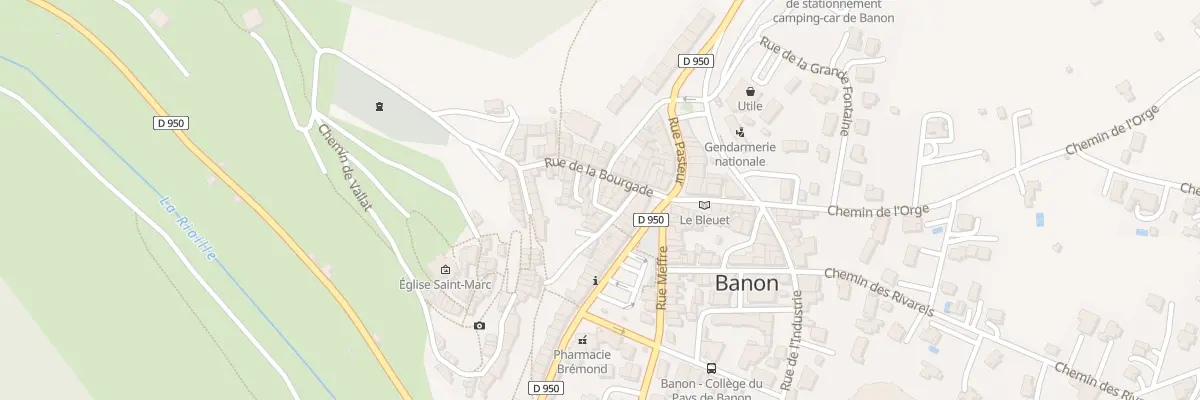 Plan du 19 Rue de la Placette à Banon