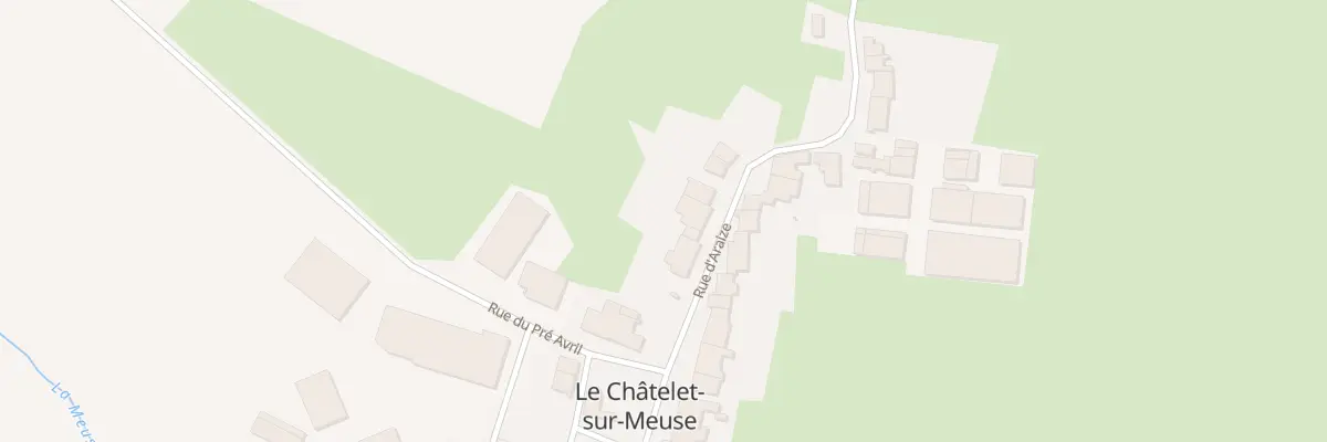 Plan du 11 Rue d’Araize au Châtelet-sur-Meuse