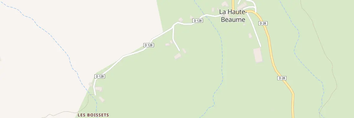 Plan du 5005 Les Boissets à La Haute-Beaume