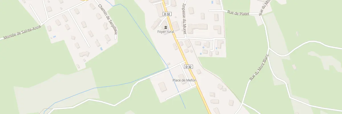 Plan du 224 Rte des Alpes à Rossillon