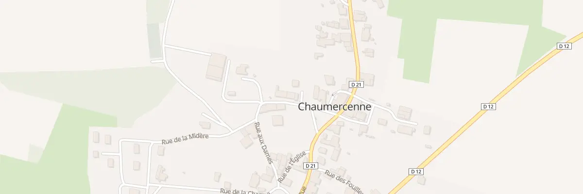 Plan du 10 Rue du Vieux Chateau à Chaumercenne