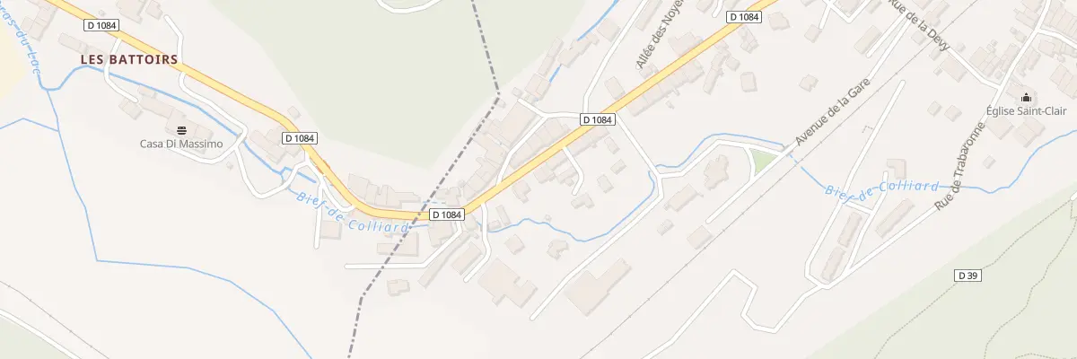 Plan du 8 Rte de Geneve aux Neyrolles