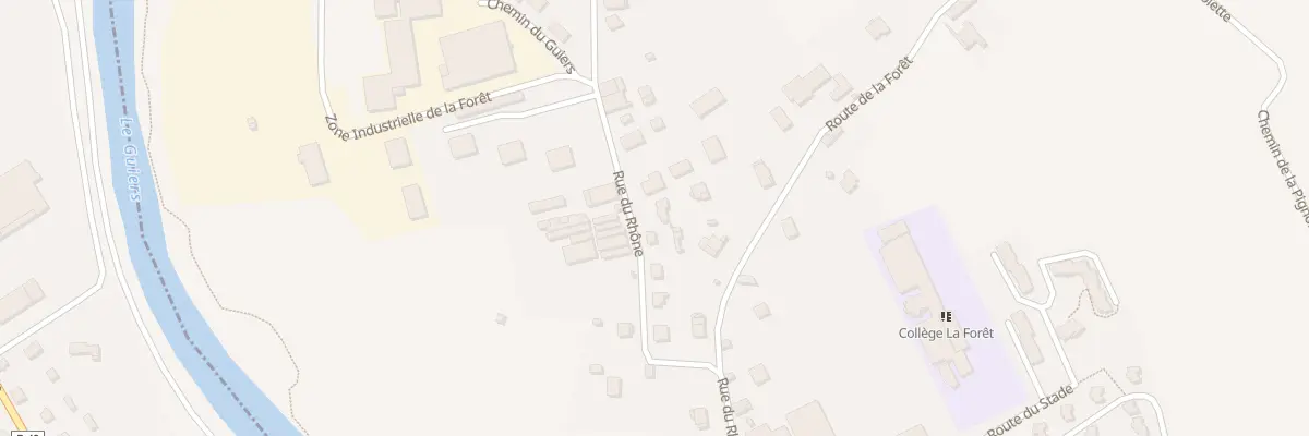 Plan du 426 Rue du Rhône à Saint-Genix-les-Villages