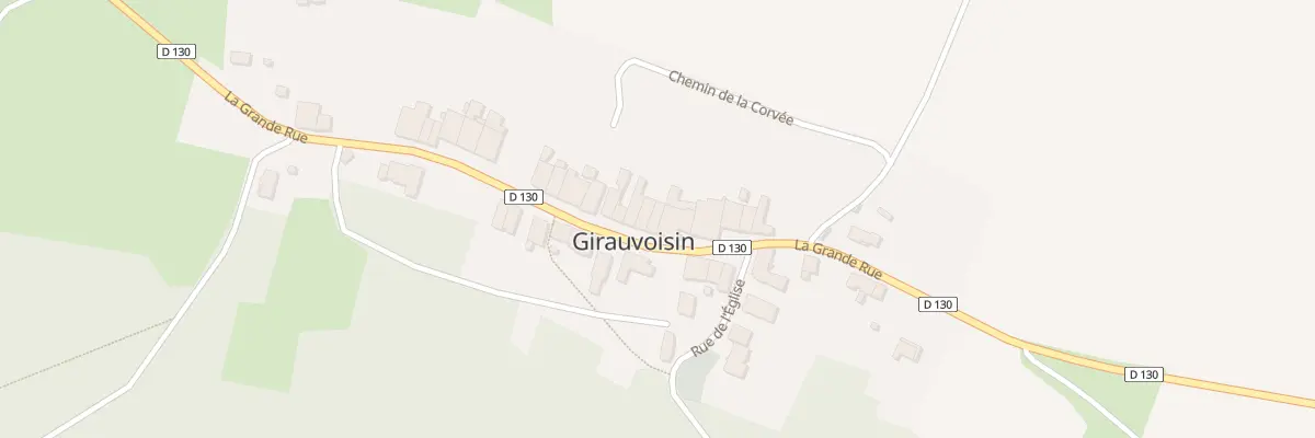Plan du 31 Gr La Grande Rue à Girauvoisin