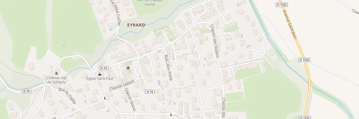 Plan du 359 Rue Léon Porte à Noyarey