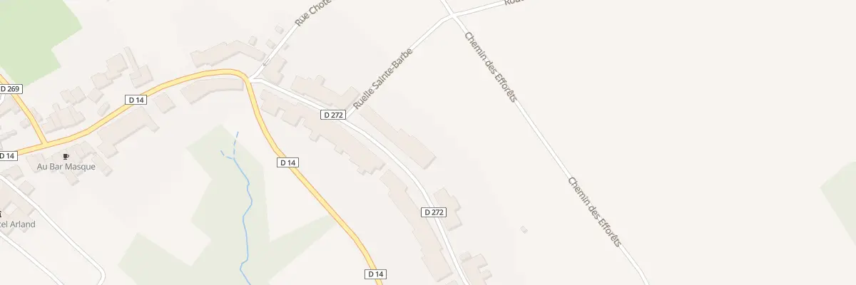 Plan du 29 Rue Sainte Barbe à Varennes-sur-Amance