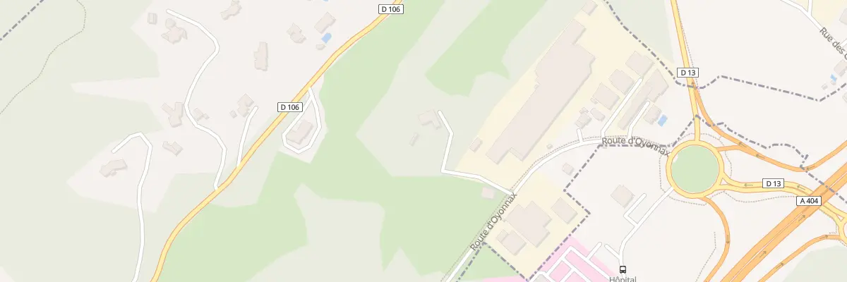 Plan du 1115 Rte d’Oyonnax à Géovreisset
