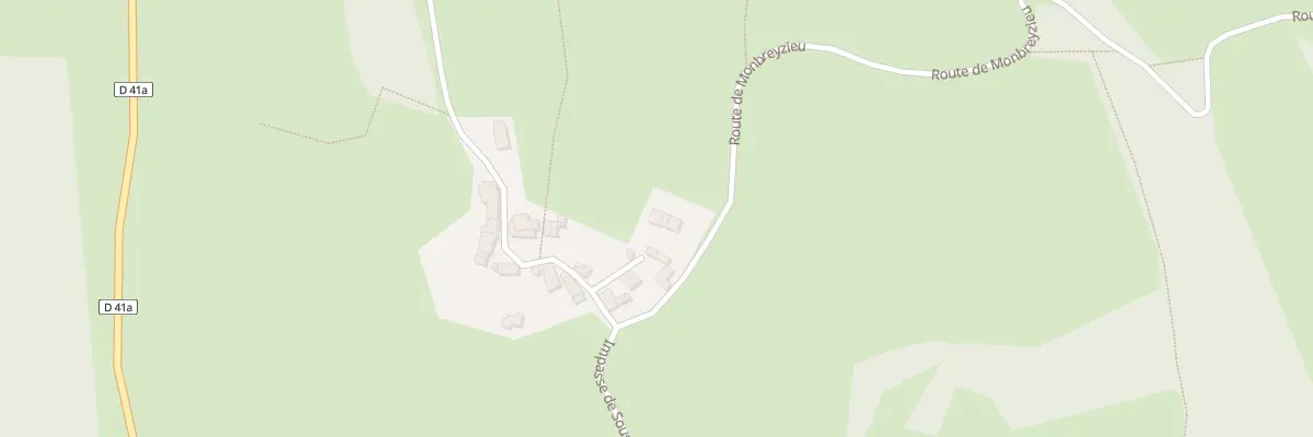 Plan du 5162 Montbreyzieu à Contrevoz