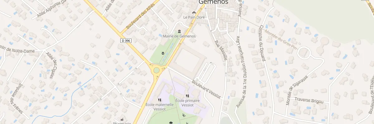 Plan du 11 Rue Mal des Logis Planzol à Gémenos