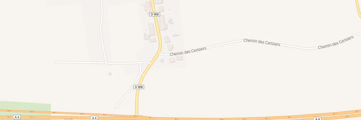 Plan du 1 Chem des Cerisiers à Ville-en-Woëvre
