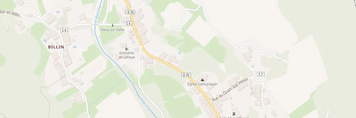 Plan du 623 Rte de la Vallée à Nevy-sur-Seille