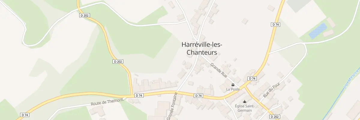Plan du 5 Rue du Tilleul à Harréville-les-Chanteurs
