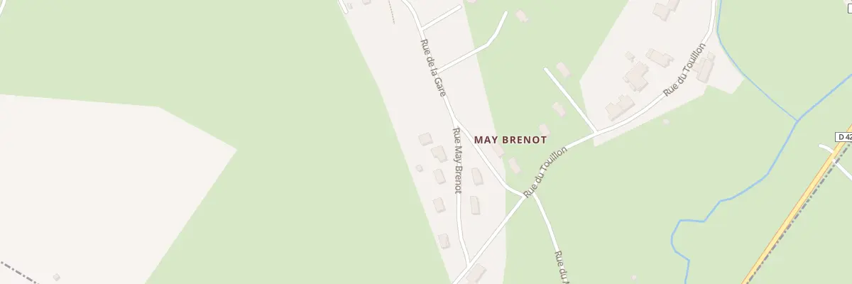 Plan du 5 Rue de la Gare à Aumont