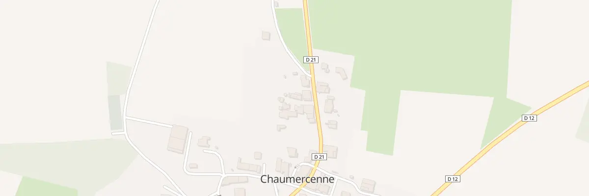 Plan du 8 Grande Rue à Chaumercenne