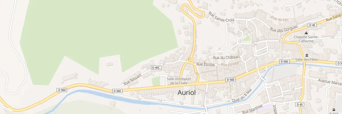 Plan du 5552A Le Village à Auriol