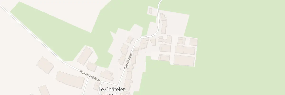 Plan du 24 Rue d’Araize au Châtelet-sur-Meuse