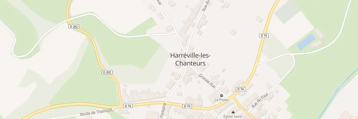 Plan du 9 Rue du Tilleul à Harréville-les-Chanteurs