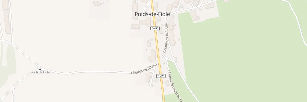 Plan du 24 Rue Principale à Poids-de-Fiole