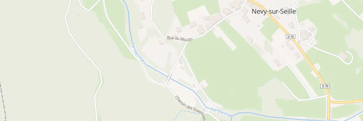 Plan du 291 Rue du Moulin à Nevy-sur-Seille