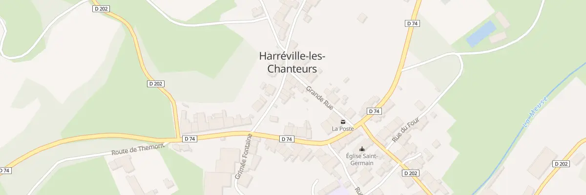 Plan du 6 Rue du Tilleul à Harréville-les-Chanteurs