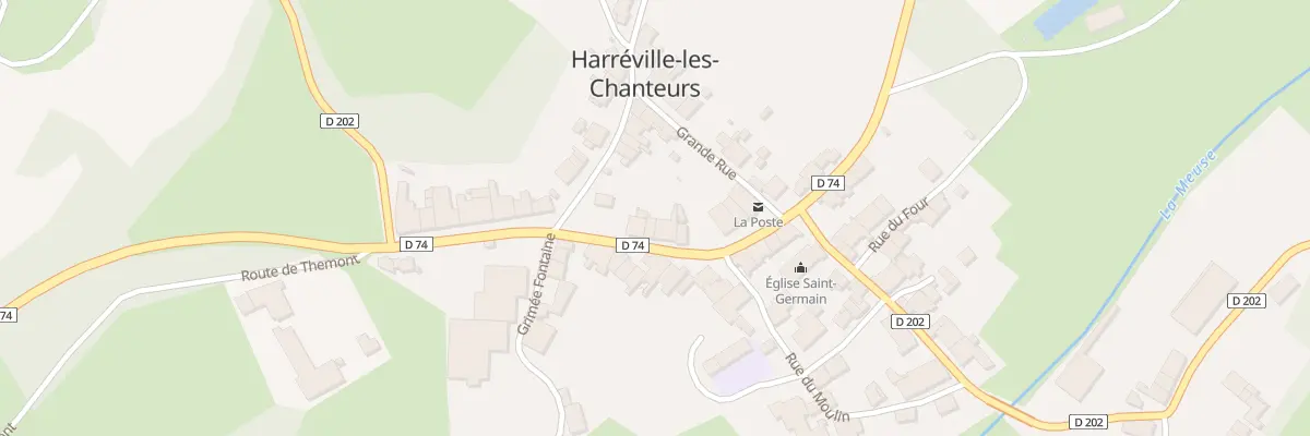 Plan du 19 Rue de Champagne à Harréville-les-Chanteurs