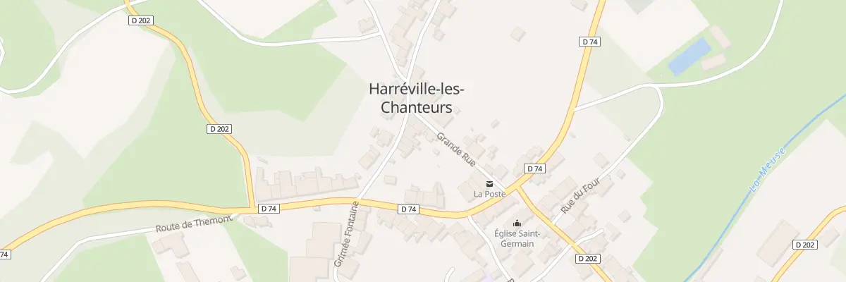 Plan du 8 Rue du Tilleul à Harréville-les-Chanteurs