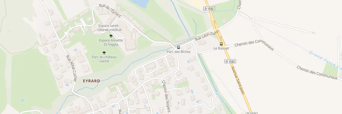 Plan du 1 Lot Le Clos des Noyers à Noyarey