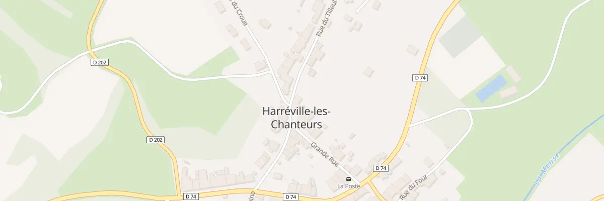 Plan du 10 Rue du Tilleul à Harréville-les-Chanteurs