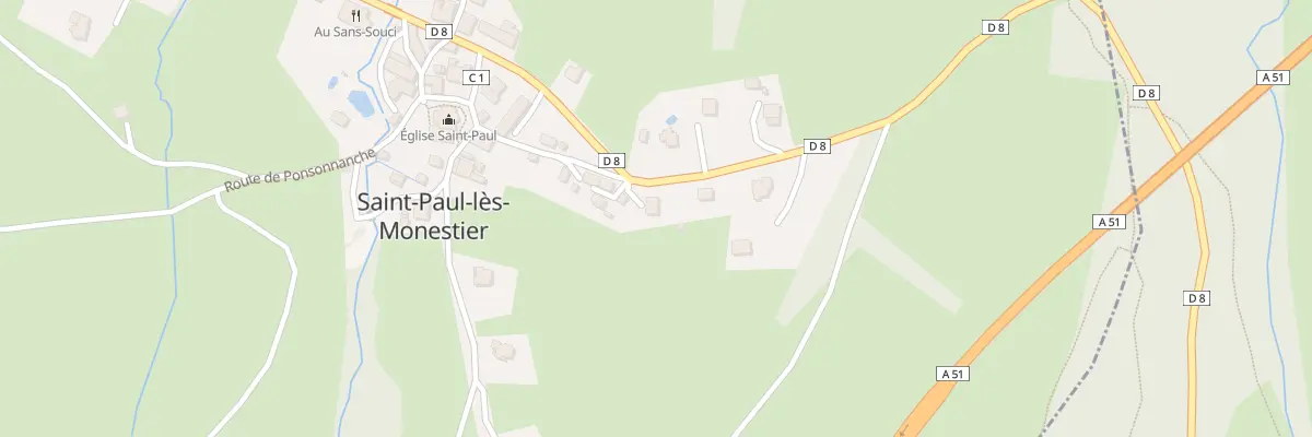 Plan du 413 Rte de Gresse à Saint-Paul-lès-Monestier