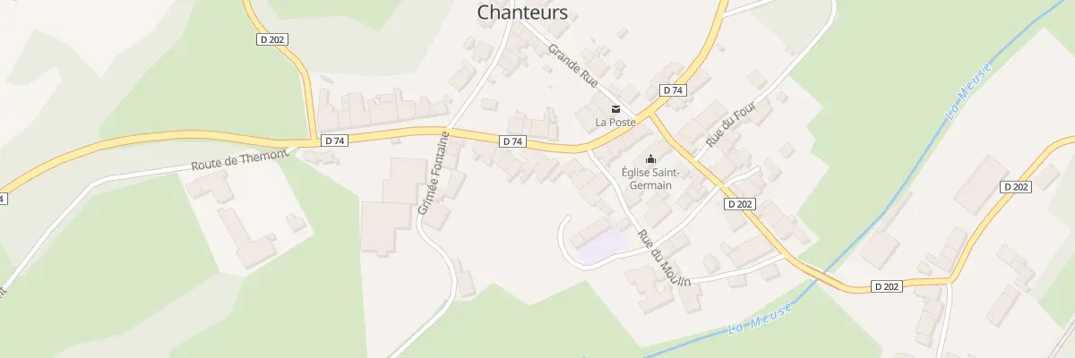 Plan du 14 Rue de Champagne à Harréville-les-Chanteurs