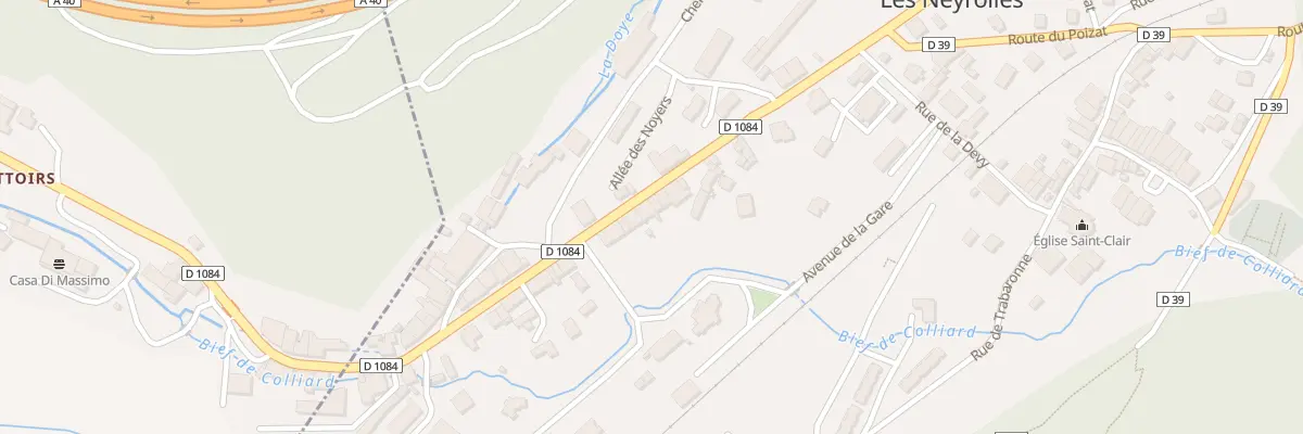 Plan du 30 Rte de Geneve aux Neyrolles