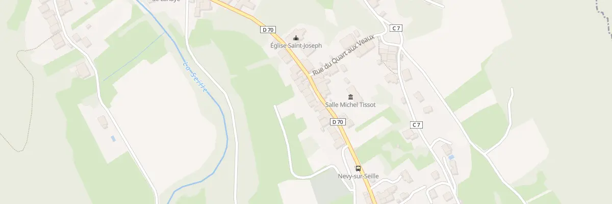 Plan du 798 Rte de la Vallée à Nevy-sur-Seille