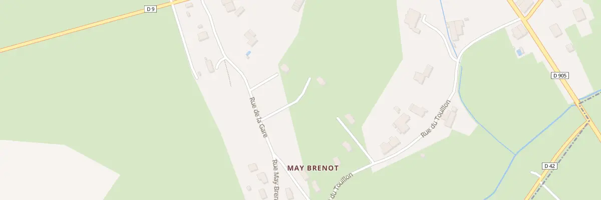 Plan du 8 Rue de la Gare à Aumont