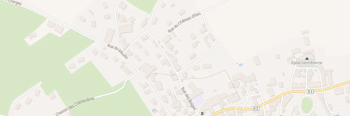 Plan du 10 Rue des Boiges à Rigny