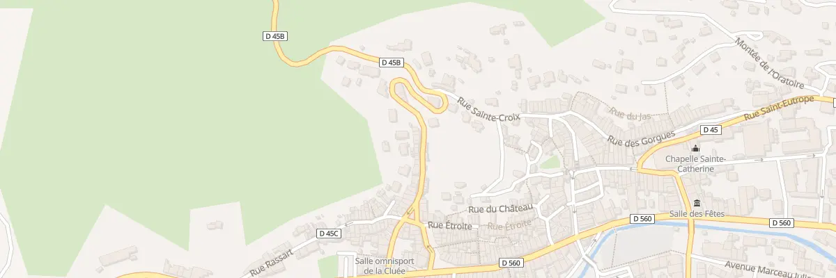 Plan du 29 Rue de la Cluee à Auriol