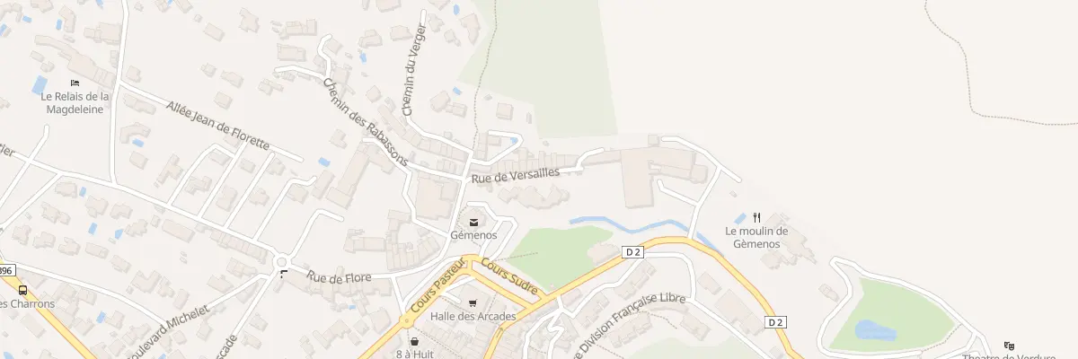 Plan du 5708 Le Village à Gémenos
