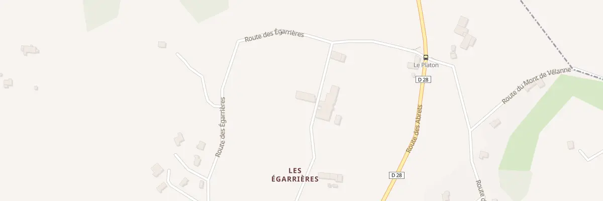 Plan du 1889 Rte des Hôpitaux à Saint-Geoire-en-Valdaine